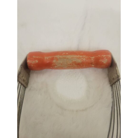 Vintage Pastry Cutter Androck USA with Orange Wood Handle - Picture 4 of 6